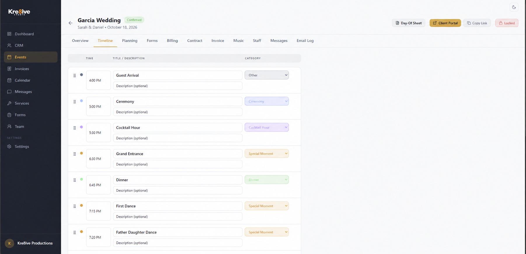 Built In CRM screenshot